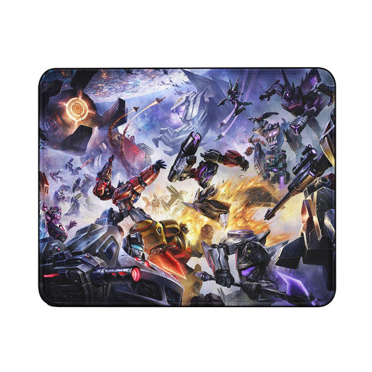 Transformer Robot Fight Mouse Pads | Custom Mouse Pad with Non-Slip Rubber Base