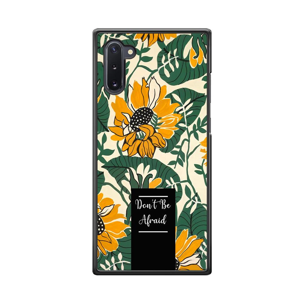 Tropical Colour Yellow Crown Samsung Galaxy Note 10 Case-3D Case-Oxvistore