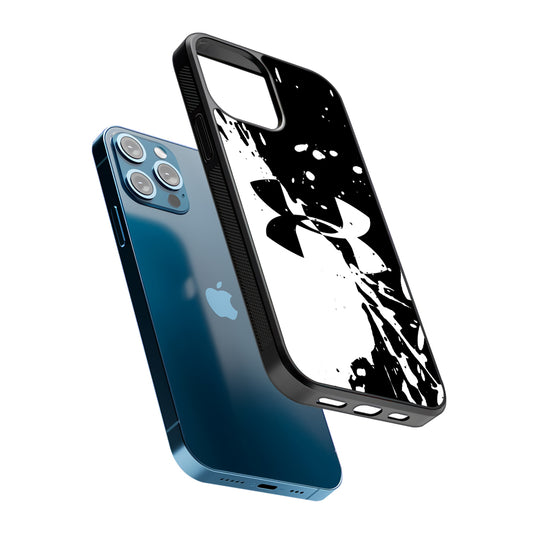 Under Armour Black White 2D Rubber Phone Case-Oxvistore
