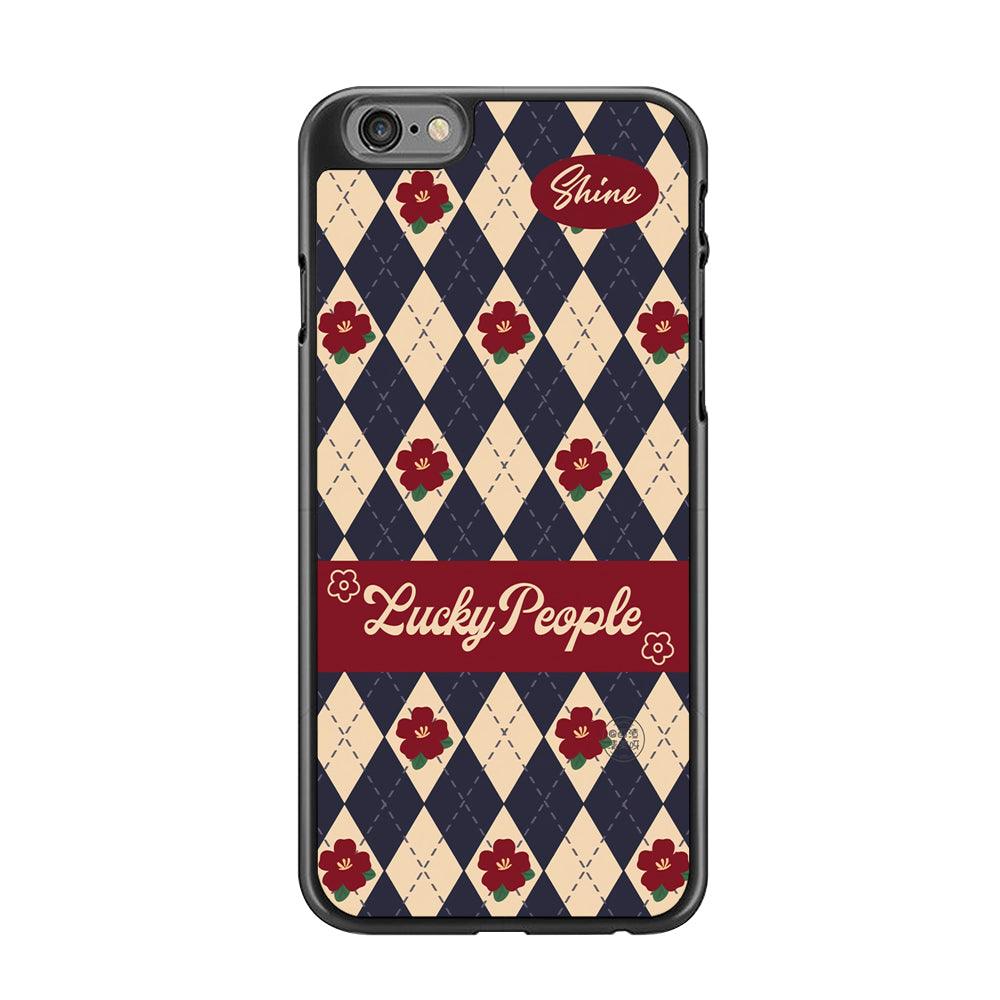 Uniform of Lucky People iPhone 6 Plus | 6s Plus Case-Rubber Black (2D Case)-Oxvistore