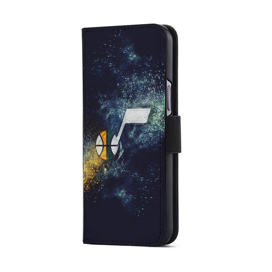 Utah Jazz Art Flip Wallet Phone Case-Oxvistore