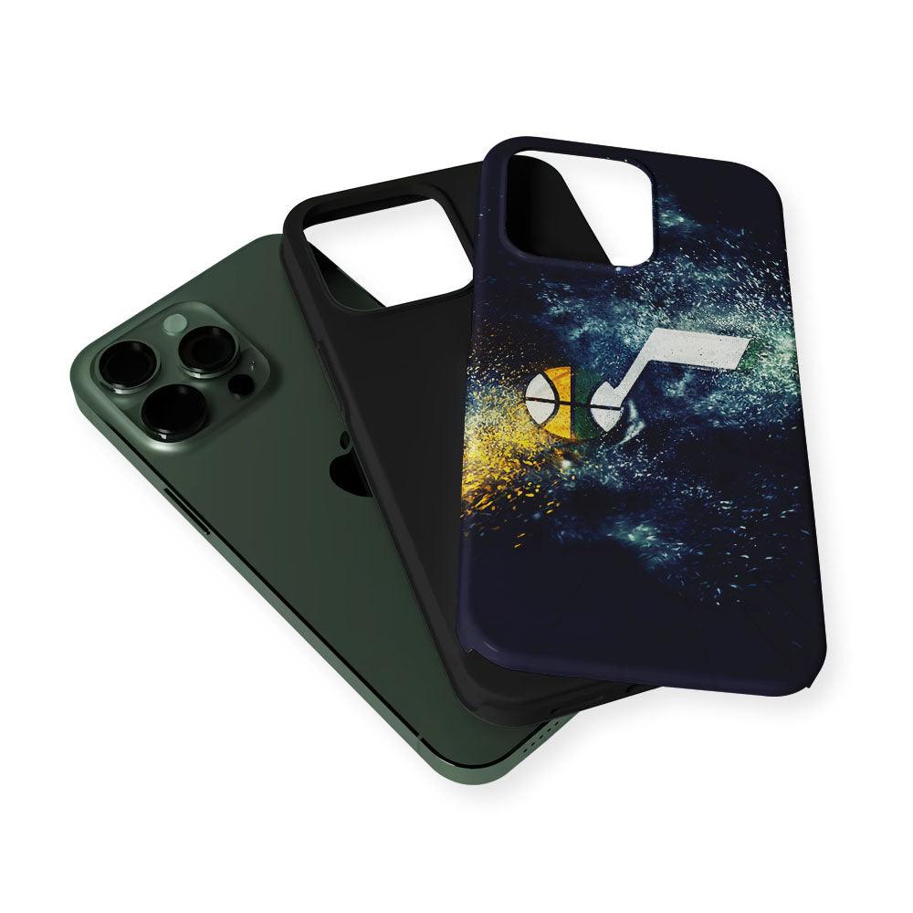 Utah Jazz Art 2 in 1 Tough Phone Case-Oxvistore