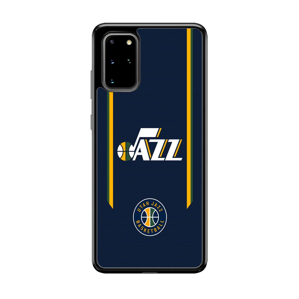 Utah Jazz Color to Inspire Samsung Galaxy S20 Plus Case-Rubber Black (2D Case)-Oxvistore
