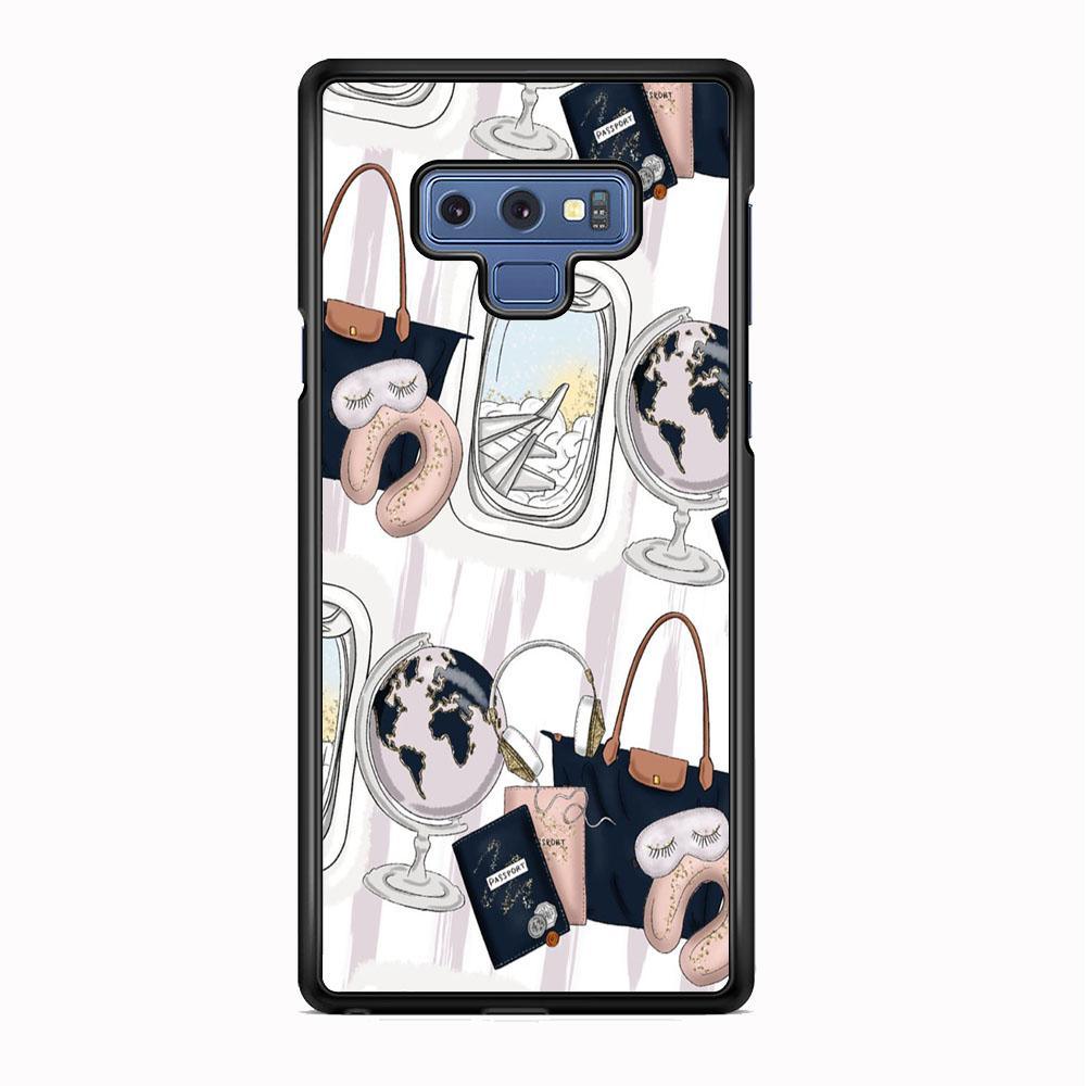 Vacation Tools Samsung Galaxy Note 9 Case-Rubber Black (2D Case)-Oxvistore