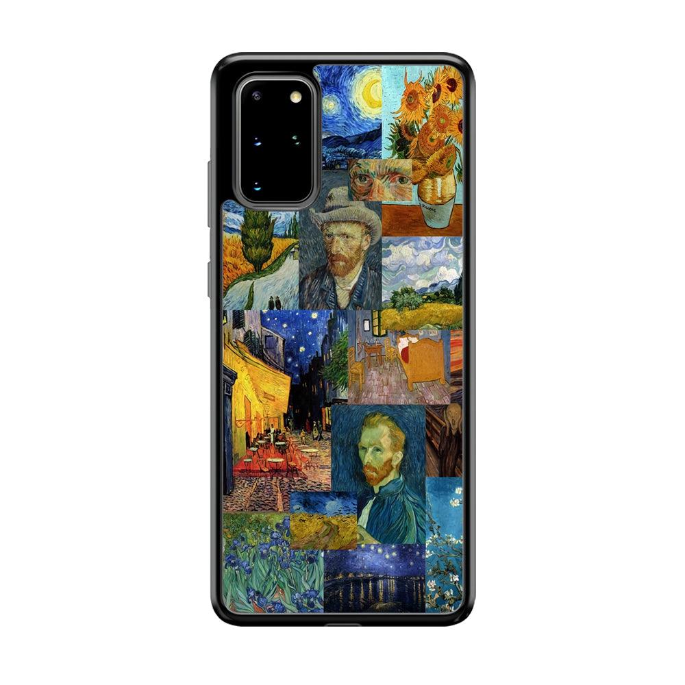 Van Gogh Destiny of Art Samsung Galaxy S20 Plus Case-Rubber Black (2D Case)-Oxvistore