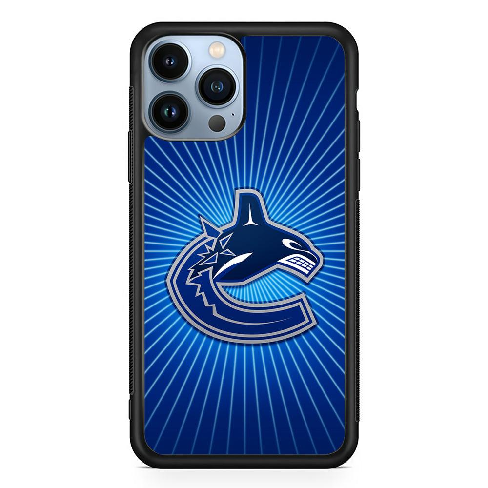 Vancouver Canucks Logo 2D Rubber Phone Case-Black-Oxvistore