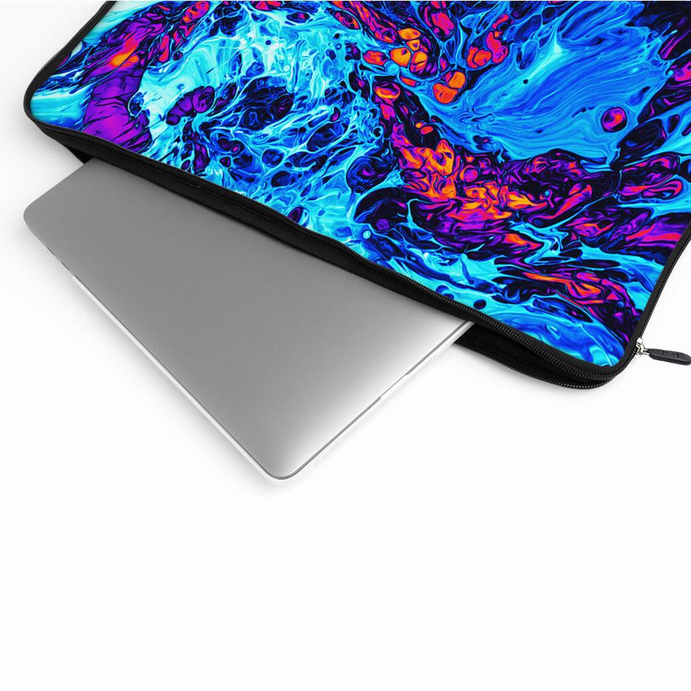 Vaporwave Fluid Iridescent Laptop Sleeve Protective Cover-Oxvistore