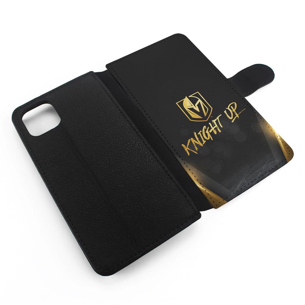 Vegas Golden Knights Up Flip Wallet Phone Case-Oxvistore