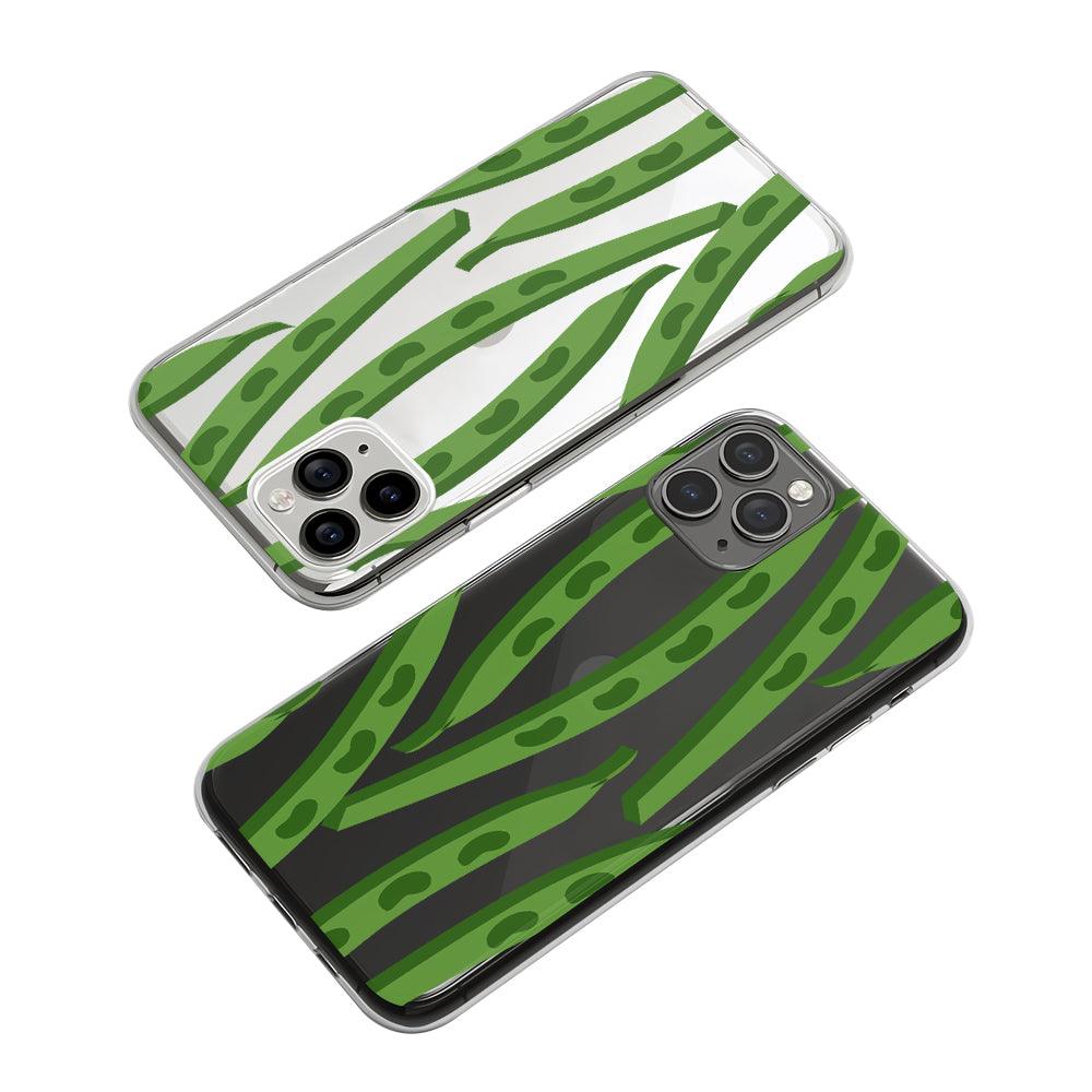 Vegetable Green Long Bean Clear Soft Case-Oxvistore