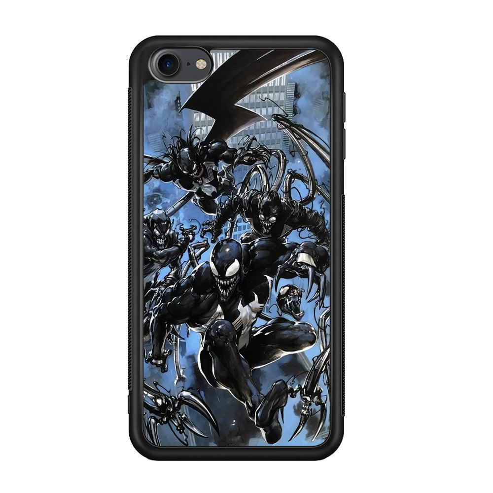Venom Moving Together iPod Touch 6 Case-Rubber Black (2D Case)-Oxvistore