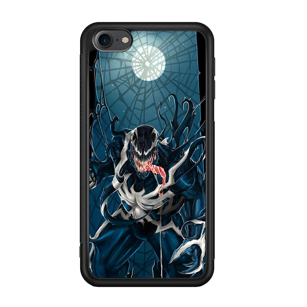 Venom Power from The Moon iPod Touch 6 Case-Rubber Black (2D Case)-Oxvistore