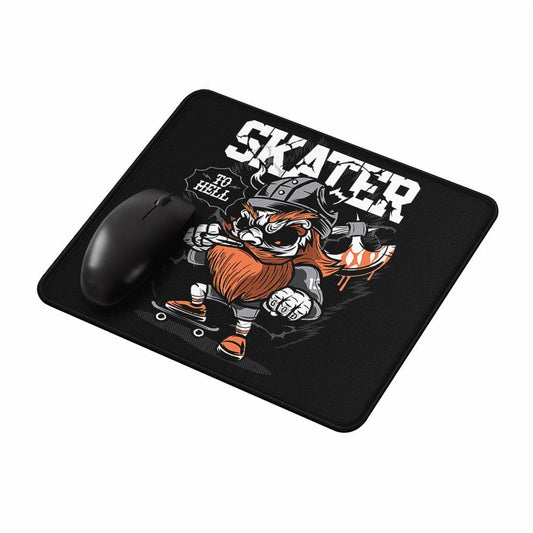 Viking Skateboarder Mouse Pads-Oxvistore