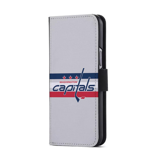 Washington Capitals Logo Flip Wallet Phone Case-Oxvistore
