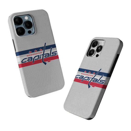 Washington Capitals Logo 2 in 1 Tough Phone Case-Oxvistore