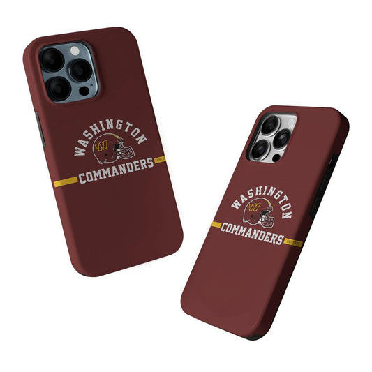 Washington Commanders Helmet 2 in 1 Tough Phone Case-Oxvistore