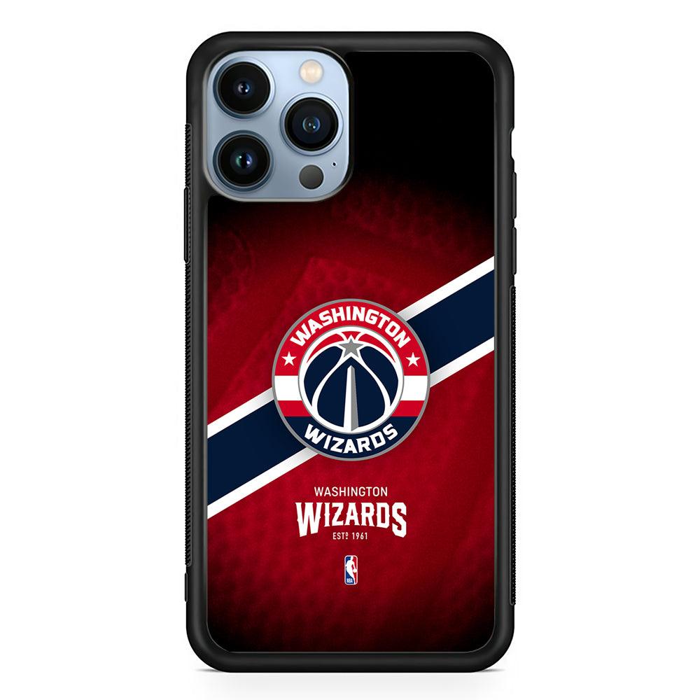 Washington Wizards Logo 2D Rubber Phone Case-Black-Oxvistore