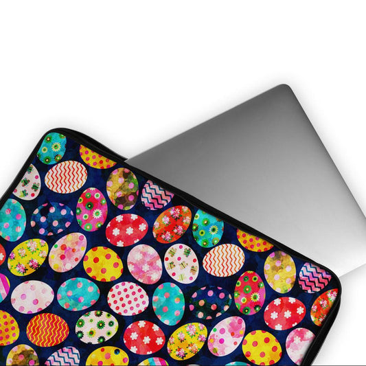 Watercolor Easter Eggs Laptop Sleeve Protective Cover-Oxvistore