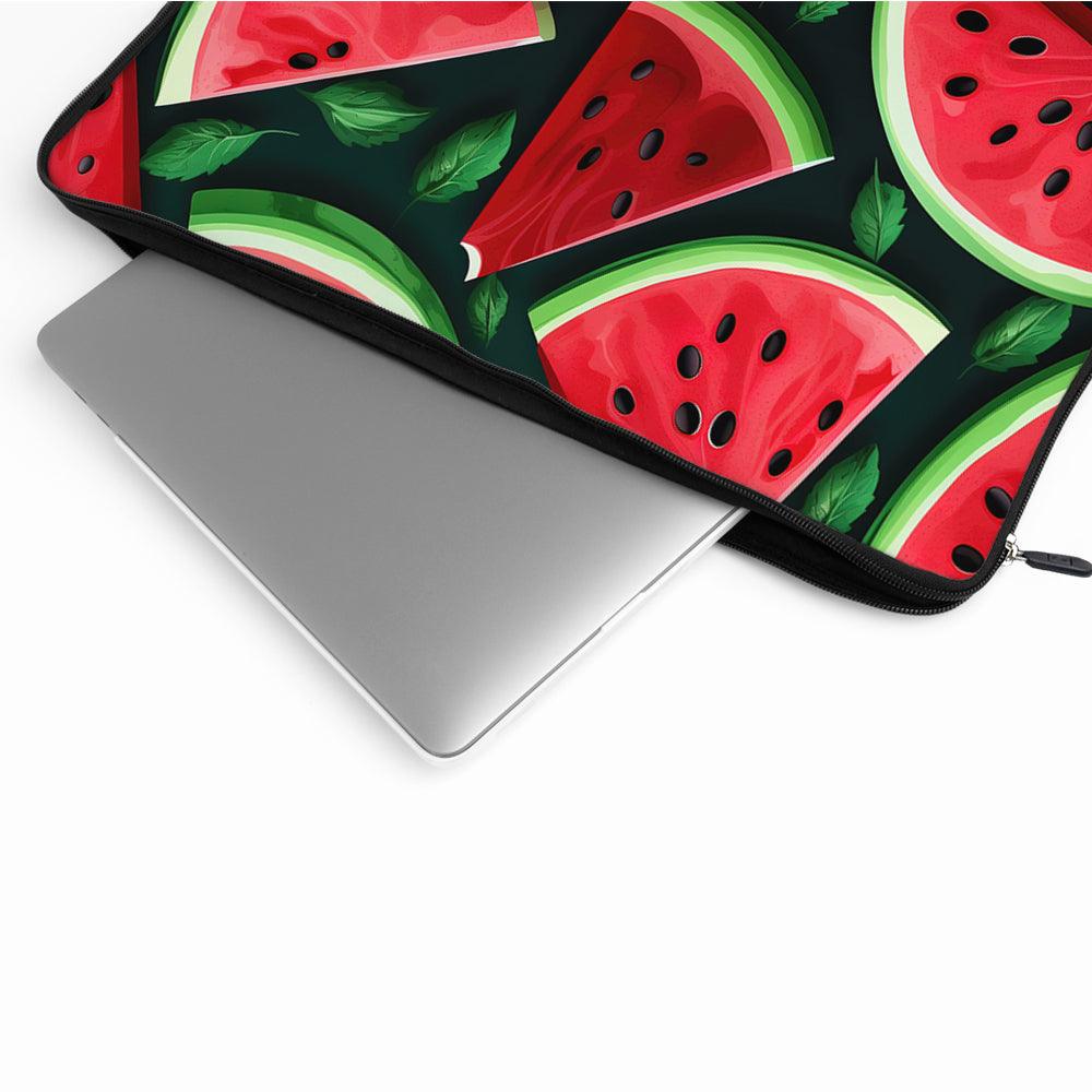 Watermelon Fruit Wedges Laptop Sleeve Protective Cover-Oxvistore