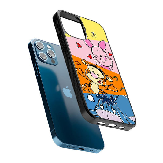 Winnie The Pooh Baby Character 2D Rubber Phone Case-Oxvistore