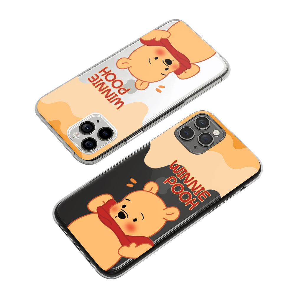 Winnie The Pooh Change into Clothes Clear Soft Case-Oxvistore
