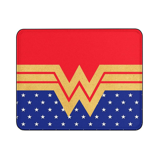 Wonder Woman Logo Suit Mouse Pads | Custom Mouse Pad with Non-Slip Rubber Base