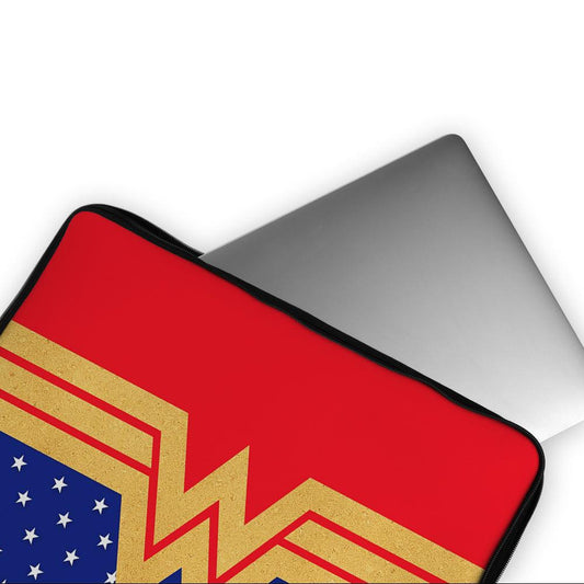 Wonder Woman Logo Suit Laptop Sleeve Protective Cover-Oxvistore