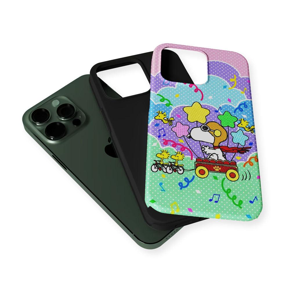 Woodstock Pulled Snoopy 2 in 1 Tough Phone Case-Oxvistore