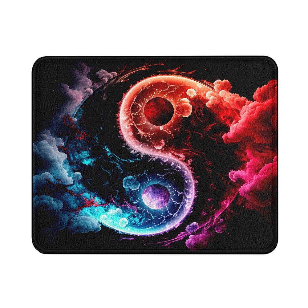 Yin Yang Balance Lunar Mouse Pads | Custom Mouse Pad with Non-Slip Rubber Base