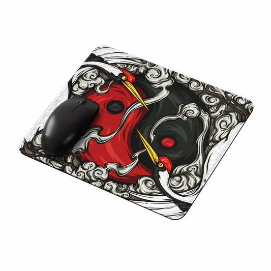 Yin Yang Japanese Art Graffiti Mouse Pads-Oxvistore