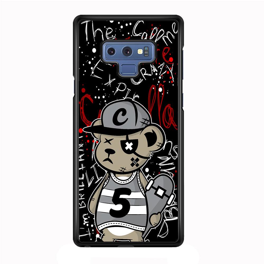 Young and Have Fun with The Future Samsung Galaxy Note 9 Case-Rubber Black (2D Case)-Oxvistore