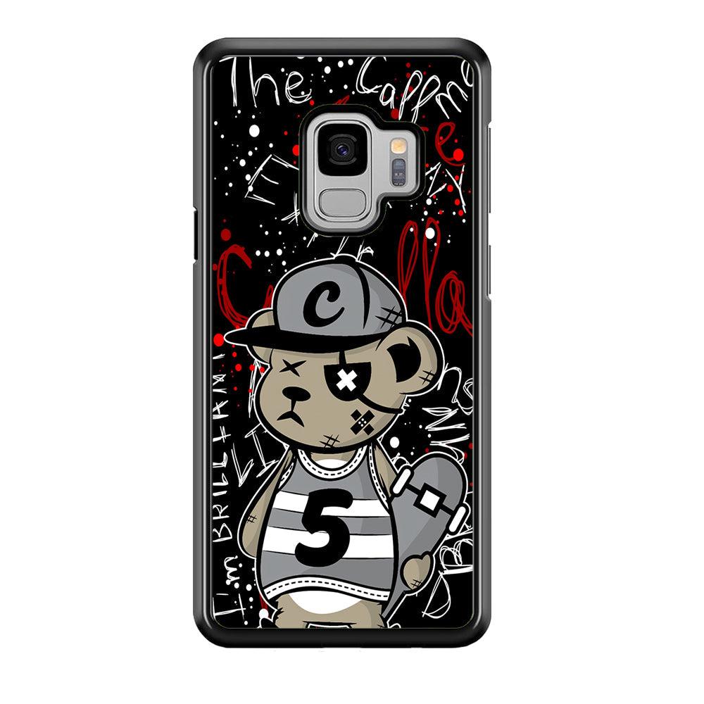 Young and Have Fun with The Future Samsung Galaxy S9 Case-Rubber Black (2D Case)-Oxvistore