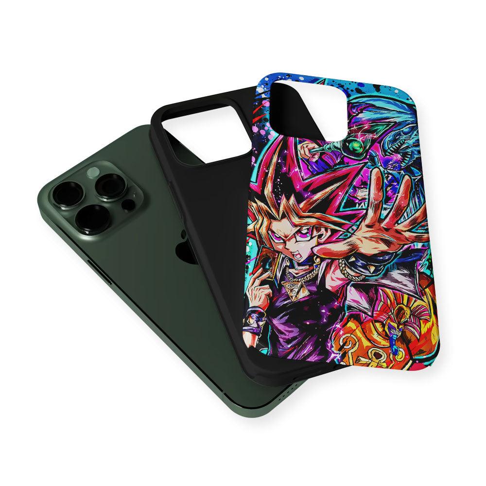 Yu-Gi-Oh Duel Monsters Art 2 in 1 Tough Phone Case-Oxvistore