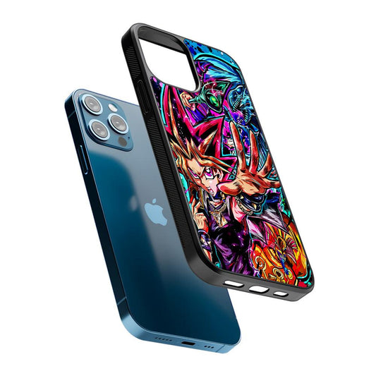 Yu-Gi-Oh Duel Monsters Art 2D Rubber Phone Case-Oxvistore