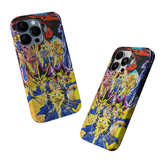 Yu-Gi-Oh Duel Monsters Fight 2 in 1 Tough Phone Case-Oxvistore