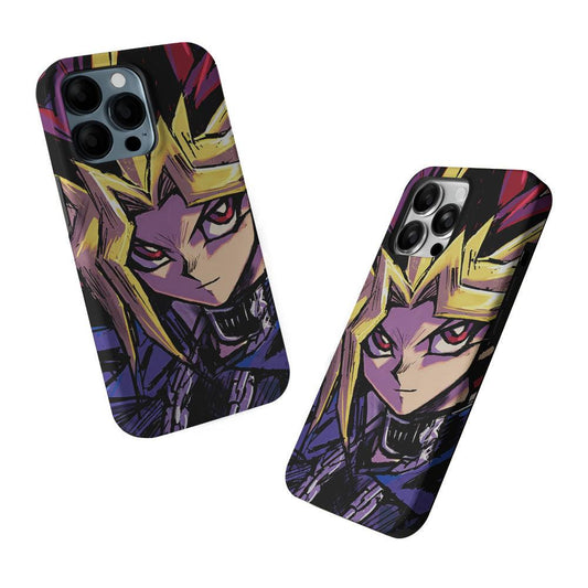 Yu-Gi-Oh Yami Yugi 2 in 1 Tough Phone Case-Oxvistore
