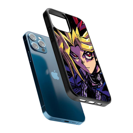 Yu-Gi-Oh Yami Yugi 2D Rubber Phone Case-Oxvistore