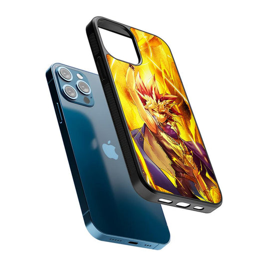 Yugi Muto Yu-Gi-Oh 2D Rubber Phone Case-Oxvistore