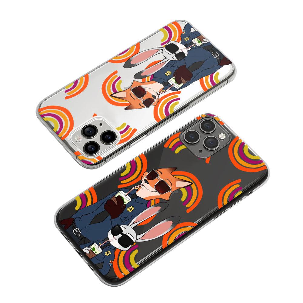 Zootopia Delicious Coffee Clear Soft Case-Oxvistore