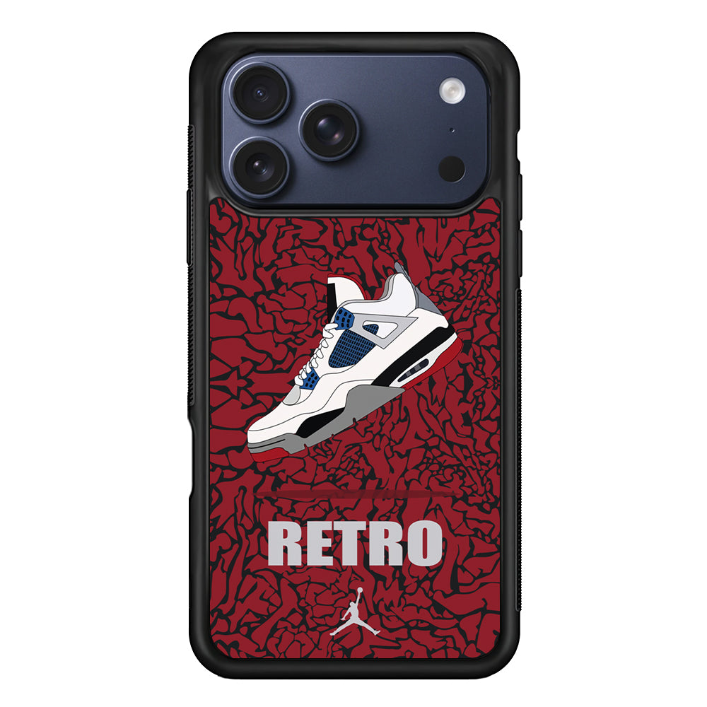 Air Jordan Retro Creation iPhone 17 Pro Max Case | Durable Rubber Case for iPhone 17 Pro Max