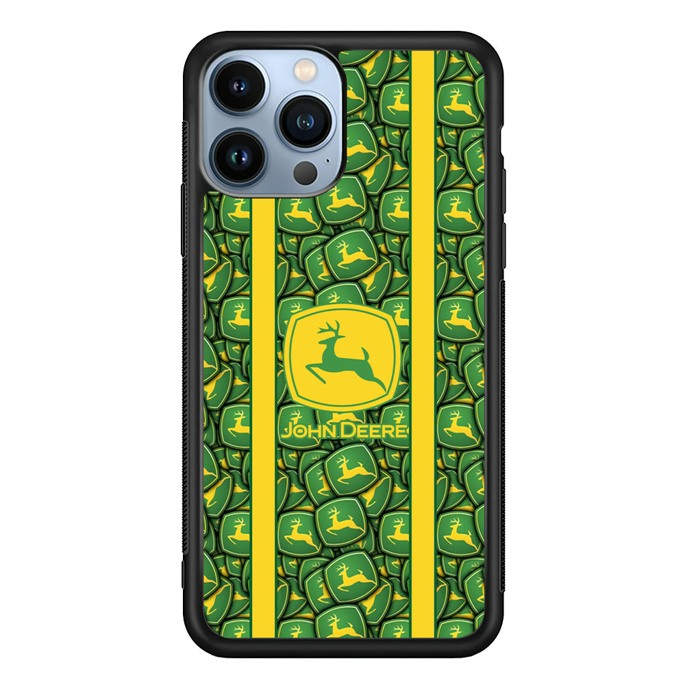 John Deere Emblem Dump iPhone 13 Pro Max Case | Slim Rubber Case for iPhone 13 Pro Max