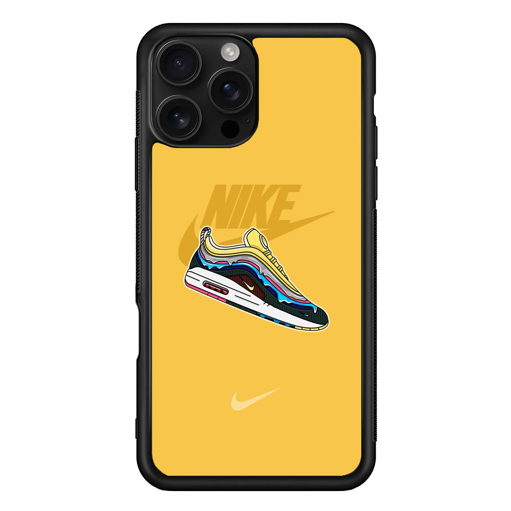 Nike Air Max Spirit Painting iPhone 16 Pro Case - Stylish Protective Cover for iPhone 16 Pro