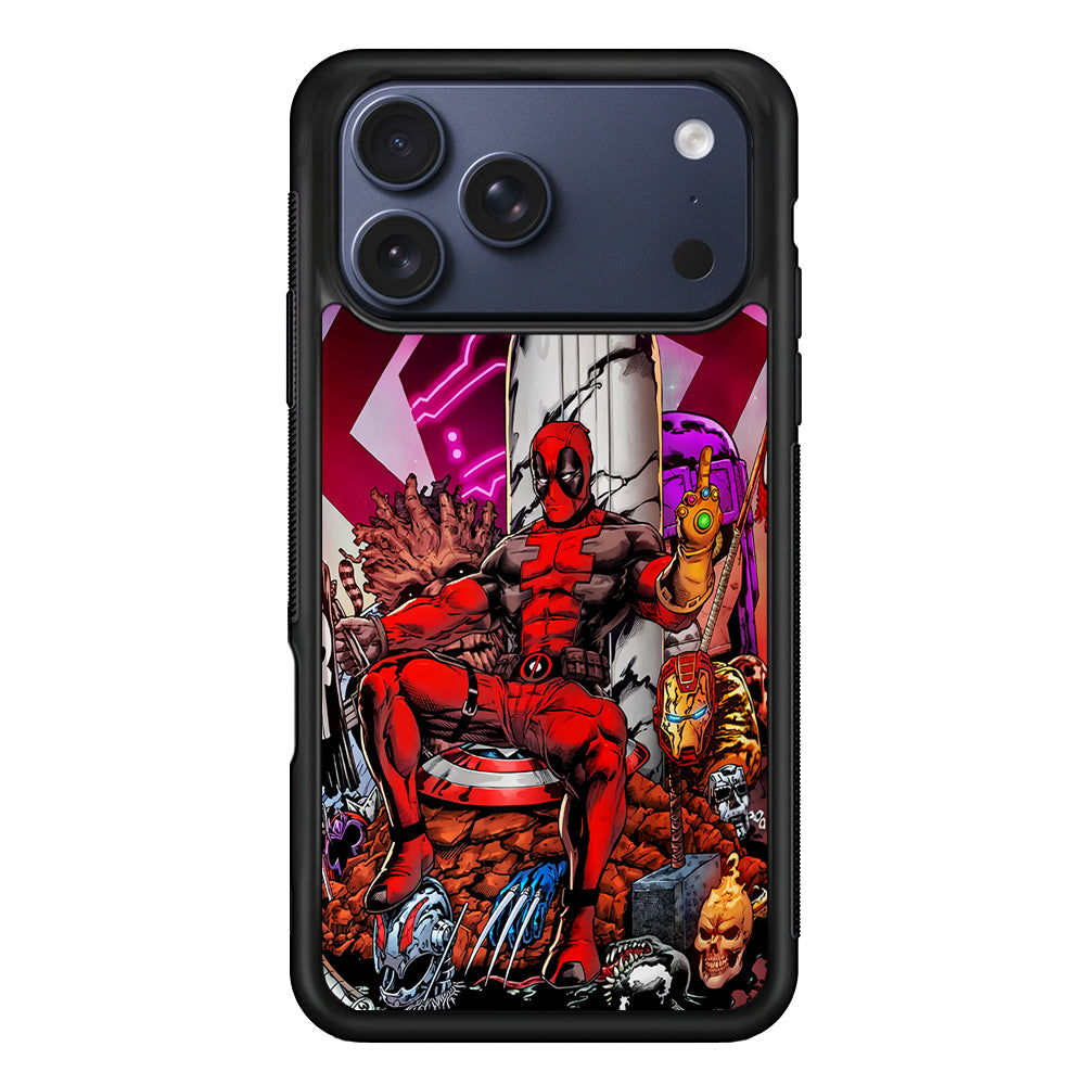 Deadpool Kills Everyone iPhone 17 Pro Max Case | Slim Protective Cover for iPhone 17 Pro Max