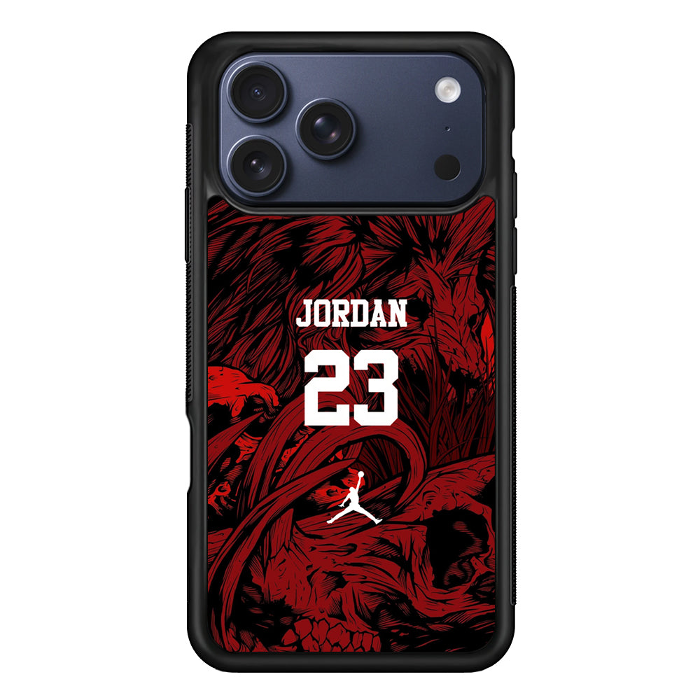 Air Jordan Lion Inside of Mind iPhone 17 Pro Max Case | Durable Rubber Case for iPhone 17 Pro Max