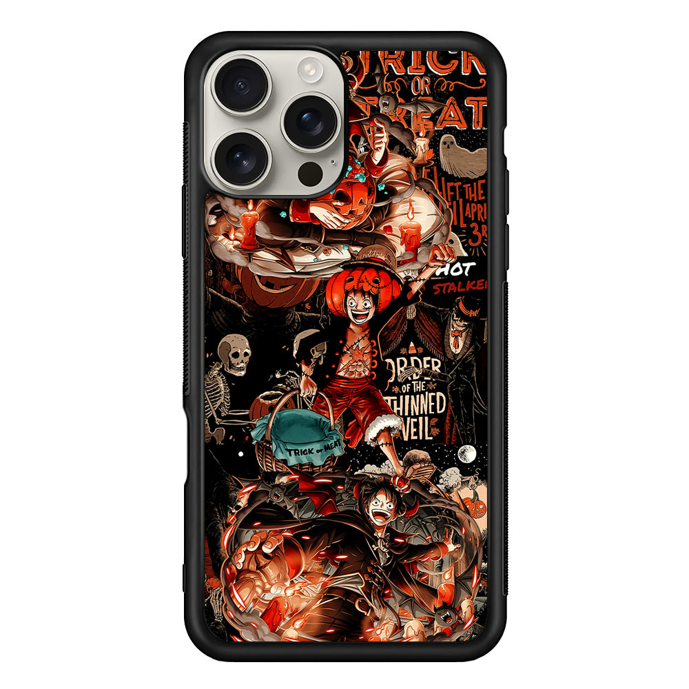 One Piece Luffy Halloween iPhone 16 Pro Max Case | Stylish Protective Case for iPhone 16 Pro Max