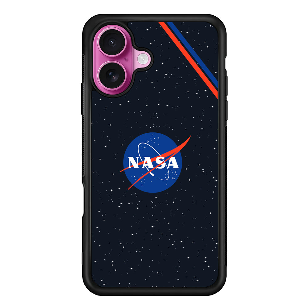 Nasa White Star Spot iPhone 17 Case - Slim Rubber Case for iPhone 17