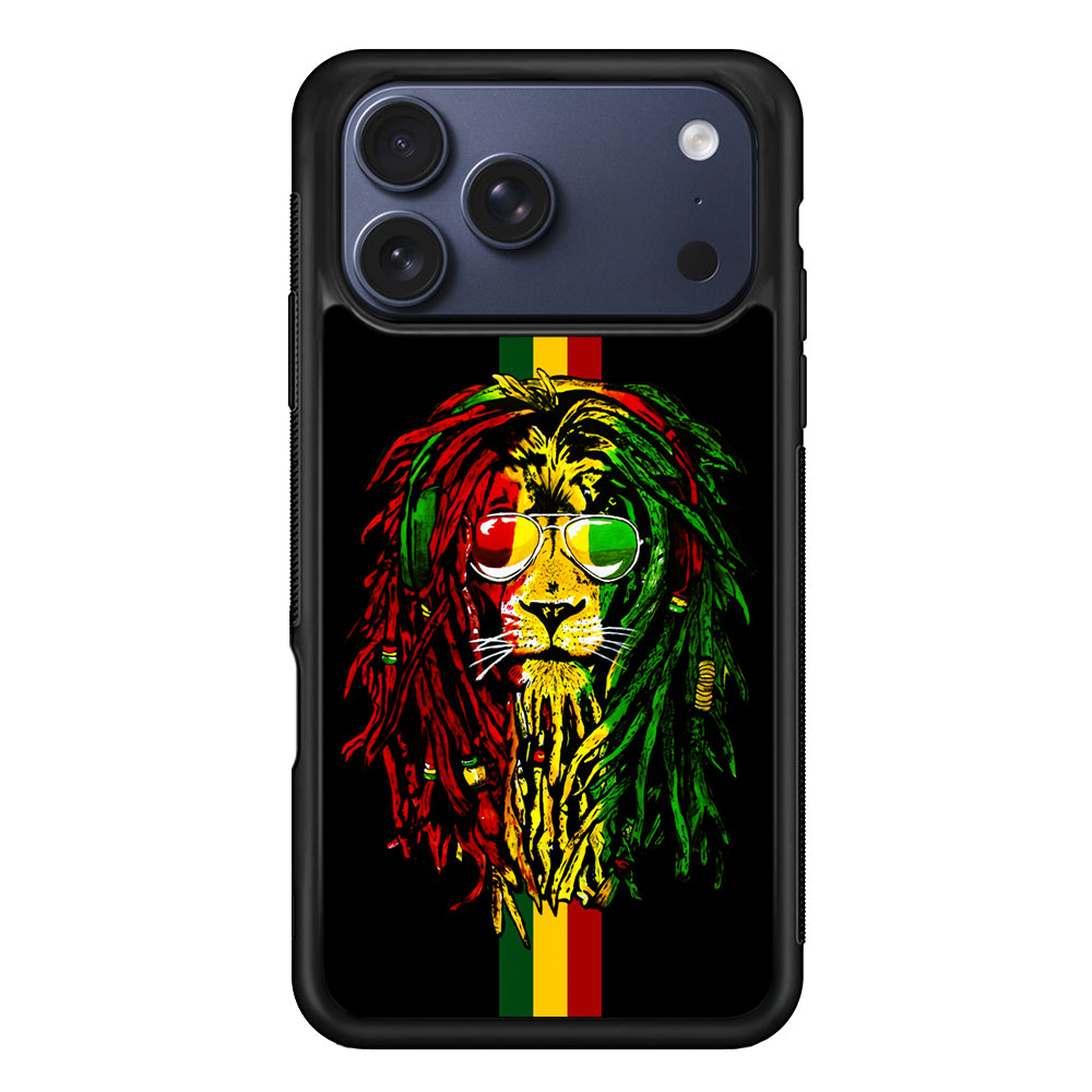 Reggae Lion Rasta iPhone 17 Pro Max Case | Slim Protective Cover for iPhone 17 Pro Max