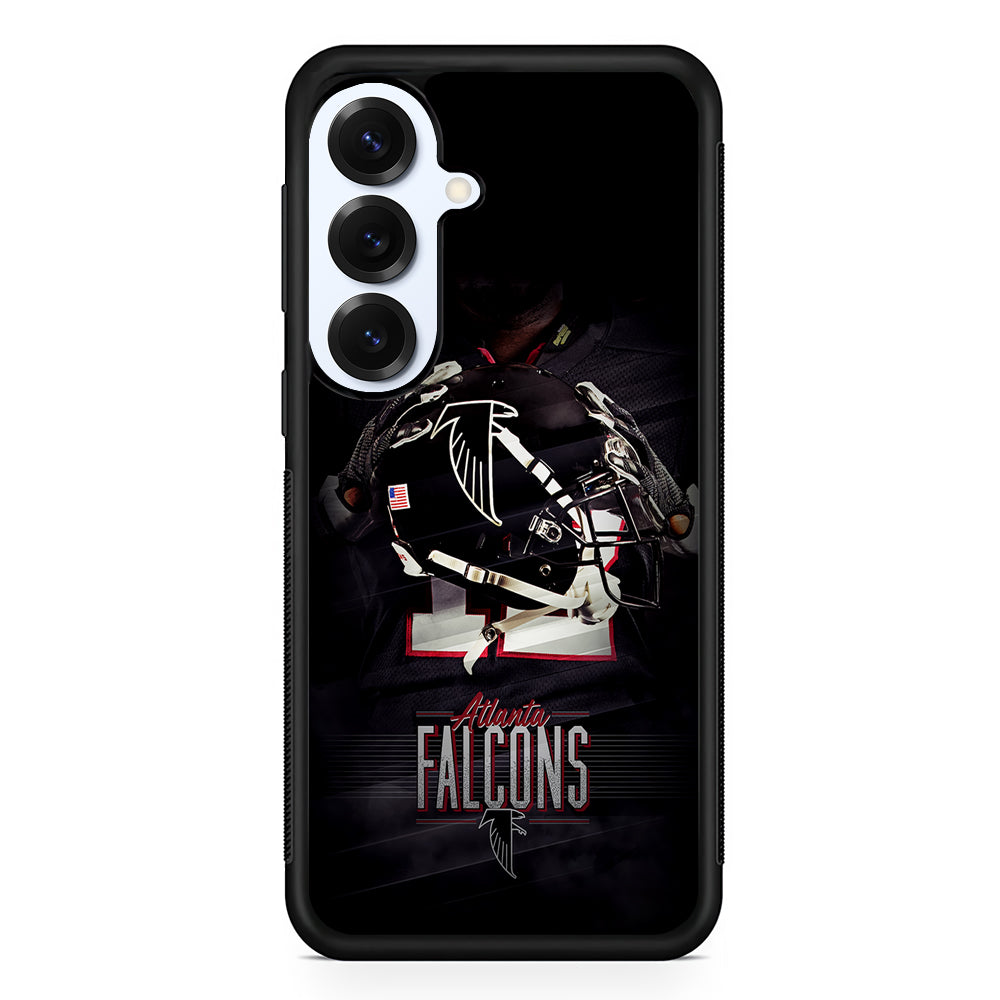 Atlanta Falcons Helmet Samsung Galaxy S25 Plus Case | Slim Rubber Cover for Samsung Galaxy S25 Plus