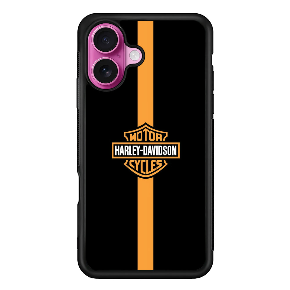 Harley Davidson Center Line iPhone 17 Case - Slim Rubber Case for iPhone 17