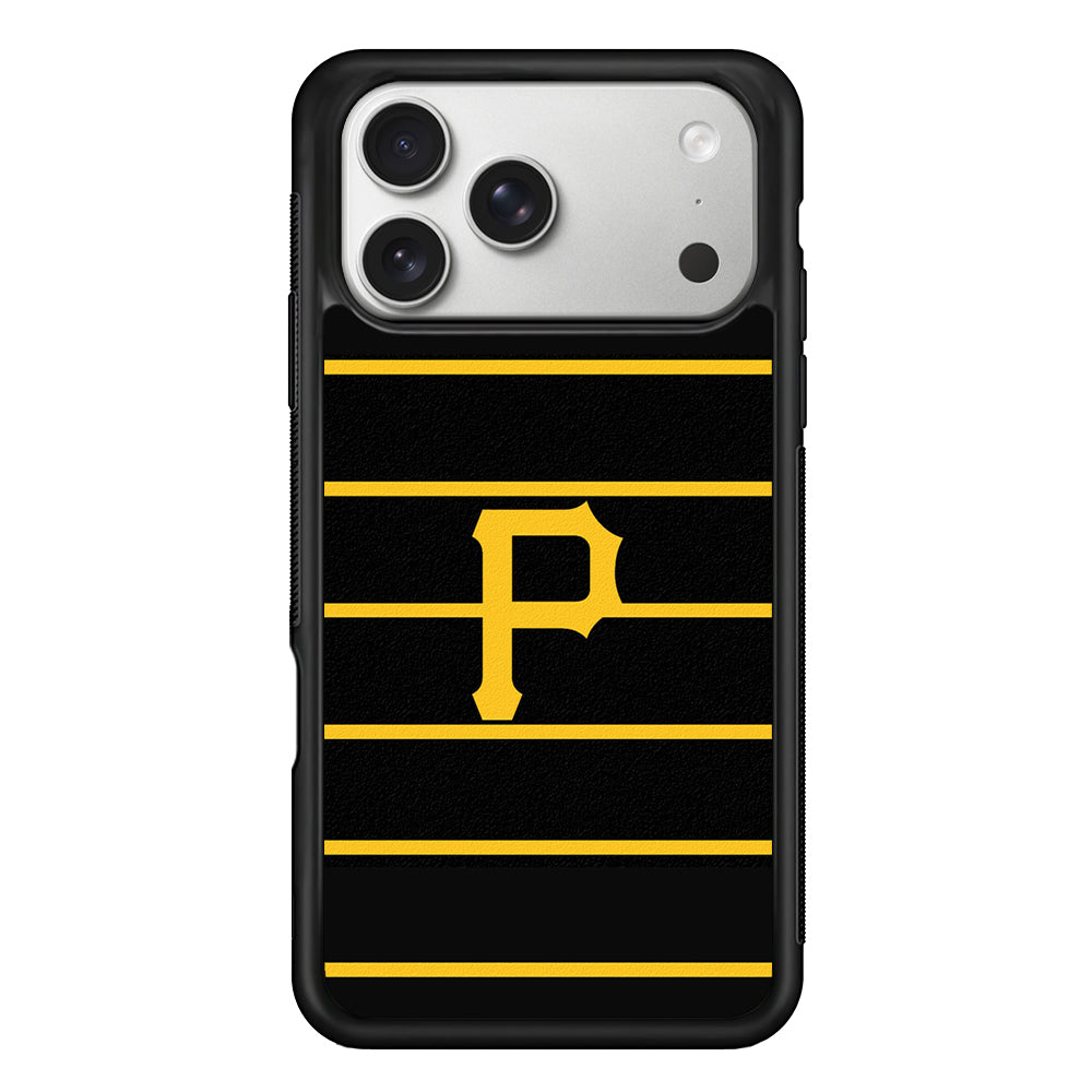 Pittsburgh Pirates Logo iPhone 17 Pro Case | Slim Rubber Case for iPhone 17 Pro