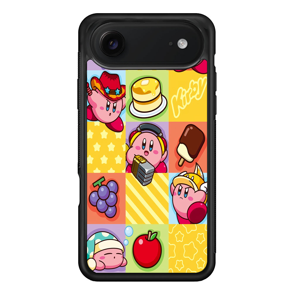 Cute Kirby Collage iPhone 17 Air Case | Protective Case for iPhone 17 Air